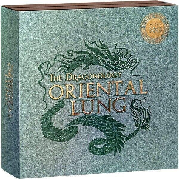 Cameroun. 2000 Francs 2024 Oriental Lung Dragonology, 2 Oz (.999)