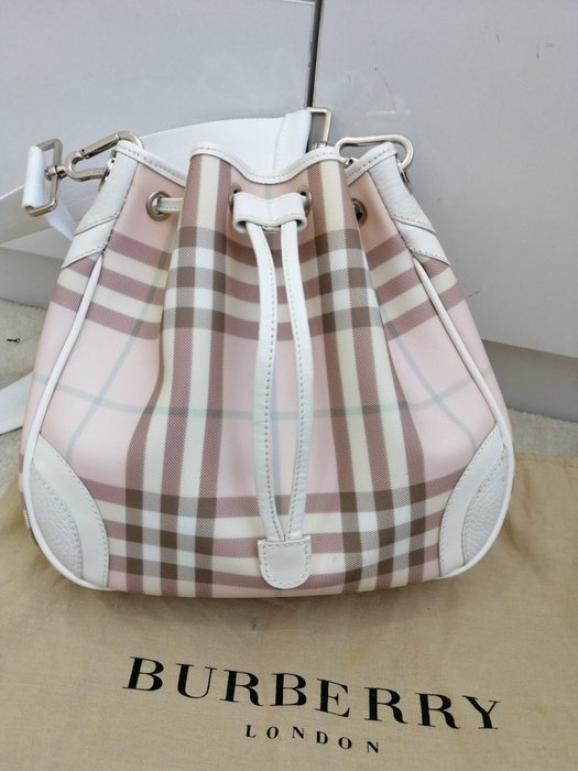 Burberry - pink candy check - Taske