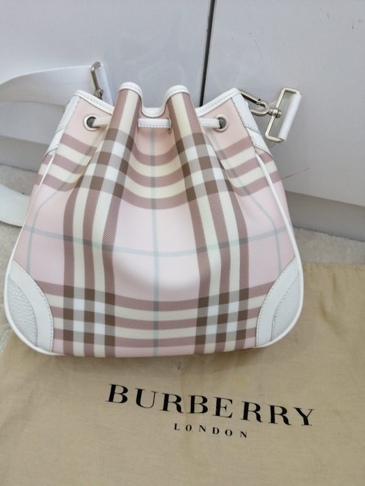 Burberry - pink candy check - Taske