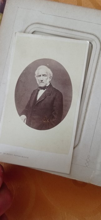 Anonimo - Album 42 Foto  risorgimento Napoleone, Manzoni, Garibaldi, Cavour, Vittorio Emanuele II, ecc... - 1850