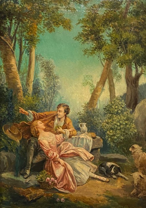 École européene (XX) - Rêve d'Amour (Fantaisie sur des thèmes de François Boucher)