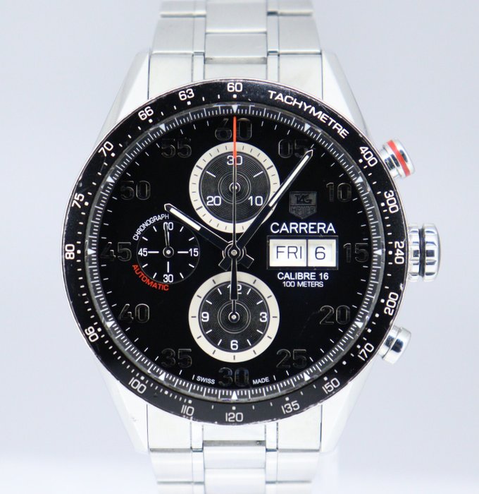 TAG Heuer - Carrera Calibre 16 Day-Date - Ingen mindstepris - CV2A10 - Mænd - 2000-2010