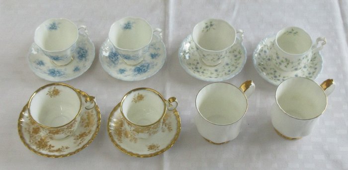 Kaffeservice (16) - Porcelæn - Royal Albert Cups