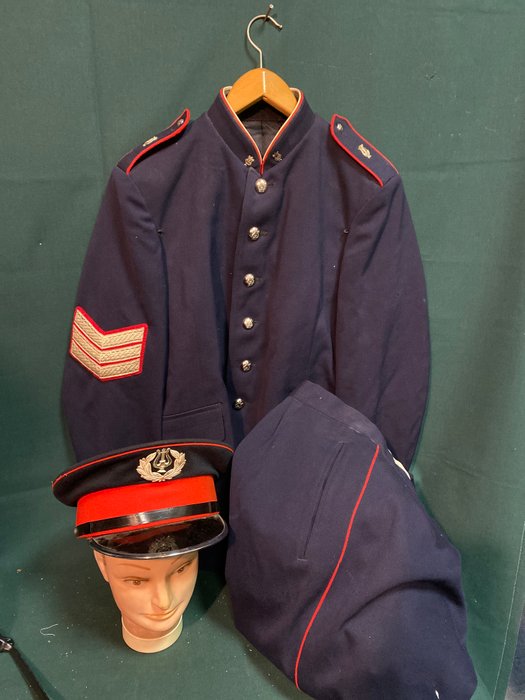 Schweiz - Musikkorps - Militæruniform - Militærschweitz, musikkorpsuniform