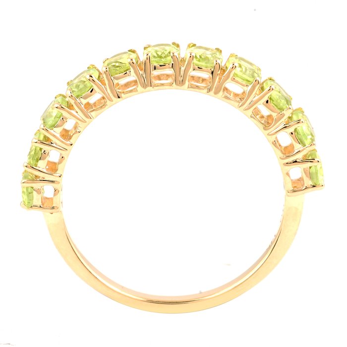 Ingen mindstepris - Ring - 14 karat Gulguld -  1.83ct. tw. Peridot