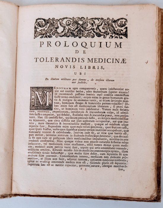 Joanne (Philippe) Hecquet - De purganda medicina a curarum sordibus tractatus amplissimus in XXX capita tributus - 1759