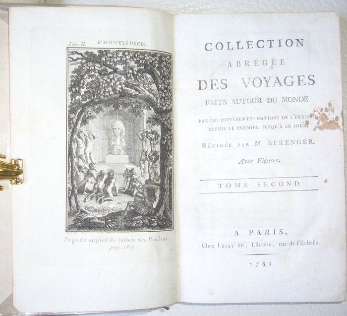 Berenger J.P - Collection de tous les voyages faits autour du monde par les différentes Nations de l'Europe - 1789