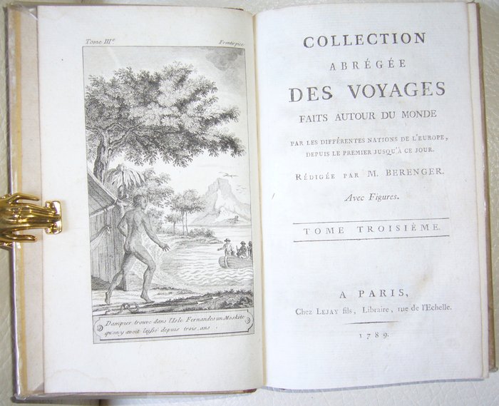 Berenger J.P - Collection de tous les voyages faits autour du monde par les différentes Nations de l'Europe - 1789