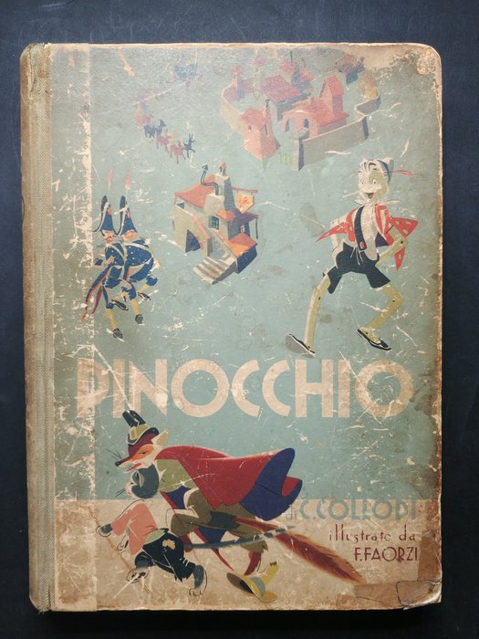 Carlo Collodi - Faorzi - Le avventure di Pinocchio - 1954