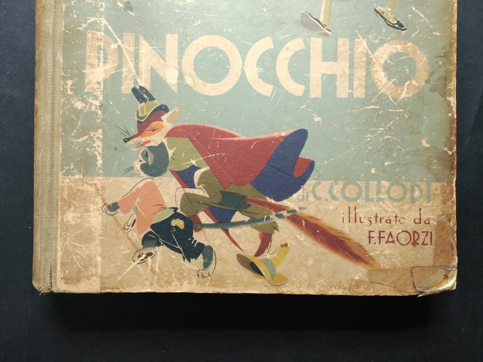 Carlo Collodi - Faorzi - Le avventure di Pinocchio - 1954