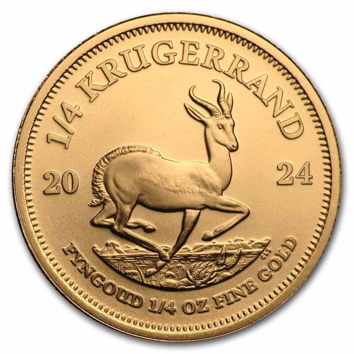 1/4 Ounce - Guld 999 - Krugerrand 2024 - fine gold