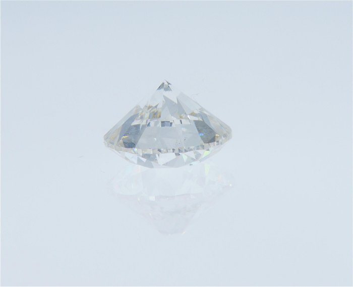 1 pcs Diamant  (Natur)  - 0.91 ct - Rund - J - VS2 - International Gemological Institute (IGI) - a21