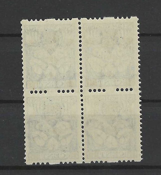 Holland 1926 - Tosidet rullet barn 1926 - NVPH R77 in postfris blokje van 4