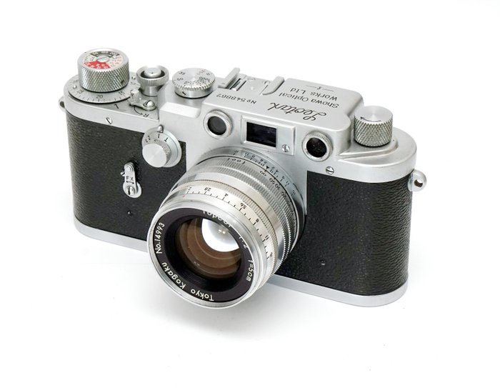 Tokyo Kogaku Topcor 5cm f2 set M39 vatting NO RESERVE (Camera not included) Kameralinse