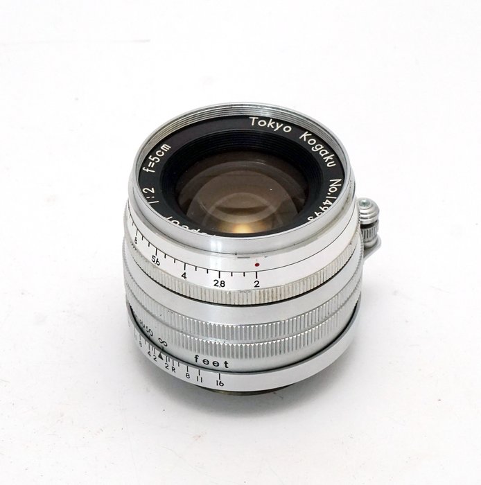 Tokyo Kogaku Topcor 5cm f2 set M39 vatting NO RESERVE (Camera not included) Kameralinse