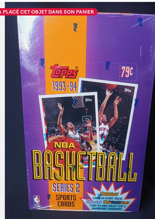 1993/94 Topps NBA Basketball Cards Series 2 Michael Jordan - 10 Pack - Glimrende (EX)