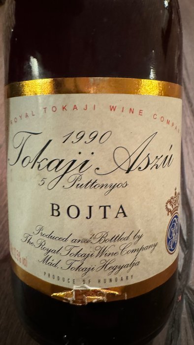 Royal Tokaji, Aszú 5 Puttonyos: 1990 Bojta  1991 Birsalmás  1995 Birsalmás - Tokaj 5 Puttonyos - 3 Jennies (0,5 L)