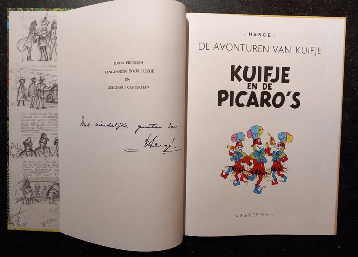 Kuifje 23 - Kuifje en de Picaro's - Editio Princeps - 1 Album - 2007