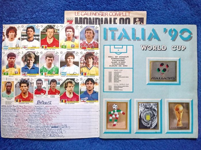 Panini - WC Italy 90, France Edition! - 1 Complete Album