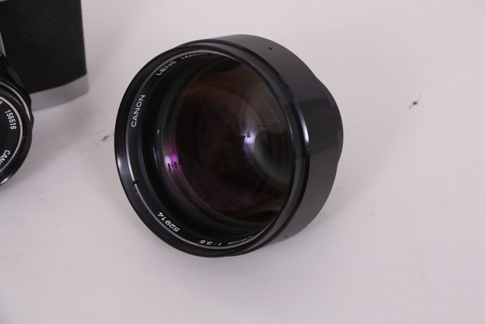 Canon EX EE QL + EX 1,8/50mm + EX 3,5/125mm | Reflekskamera med enkelt linse (SLR)