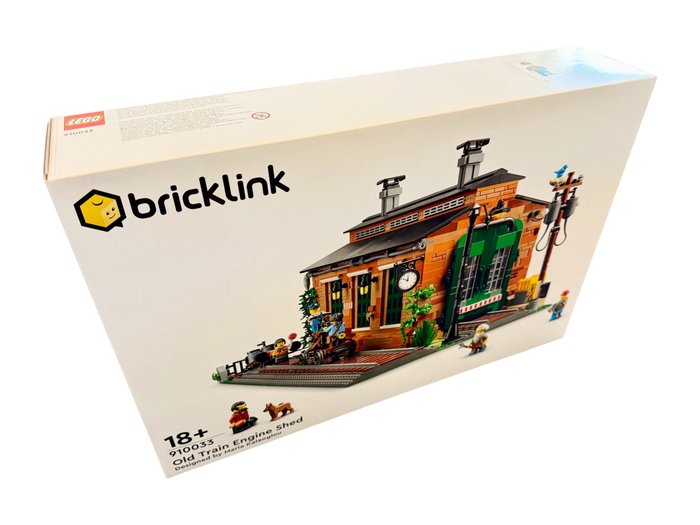 Lego - Bricklink - 910033 - Old Train Engine Shed - 2020+