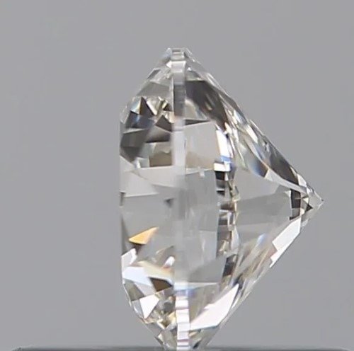 1 pcs Diamant  (Natur)  - 0.51 ct - Rund - D (farveløs) - VVS1 - Gemological Institute of America (GIA)