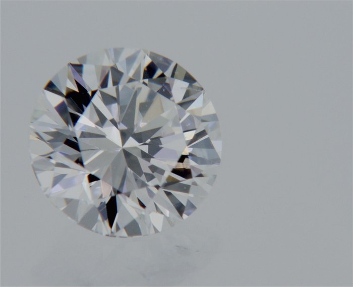 1 pcs Diamant  (Natur)  - 0.34 ct - Rund - F - VS1 - Gemological Institute of America (GIA) - e4