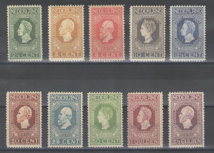 Holland 1913 - Uafhængighed - NVPH 90/99