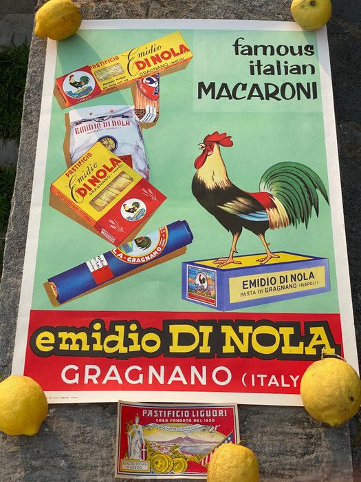 Fratelli Manzoni - Emidio di Nola / garofalo / Mascolo - Famous Italian Macaroni + Liguori - 1980‹erne