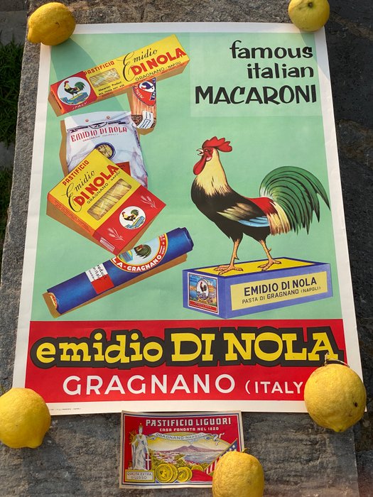 Fratelli Manzoni - Emidio di Nola / garofalo / Mascolo - Famous Italian Macaroni + Liguori - 1980‹erne