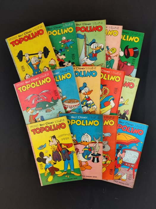 Topolino Libretto - Fascia 500 - 14 Comic - 1965