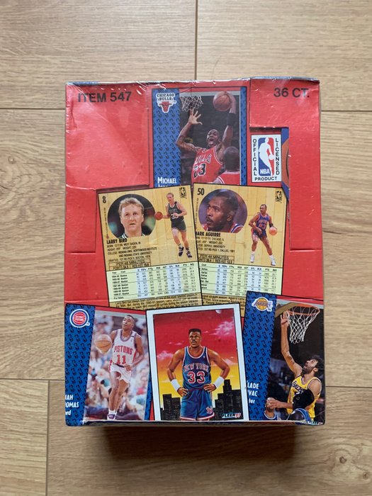 1991 Fleer Basketball Cards fleer - Michael Jordan - 10 Pack - Glimrende (EX)