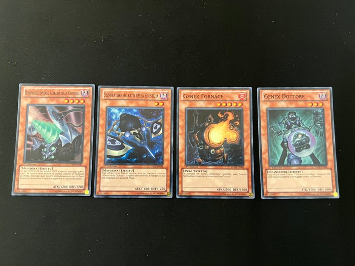 Konami - 4 Card - Yu-Gi-Oh!