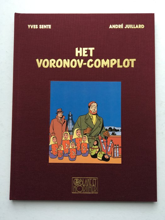 Blake  Mortimer - Het Voronov-complot - Luxe uitgave - Beperkte oplage - 1 Album - Første udgave - 2000