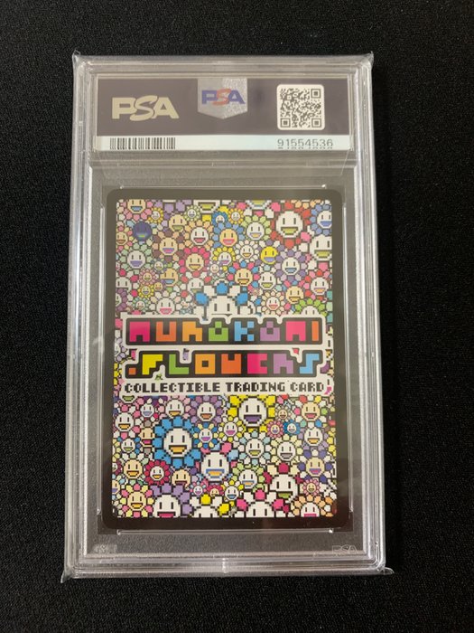 Murakami.Flowers Collectible Trading Card Graded card - 108 Flowers - Glaring Eyes - 108 Flowers - PSA 9