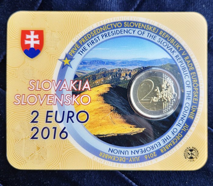 Slovakiet. 2 Euro 2016 "Slovak Presidency"  (Ingen mindstepris)