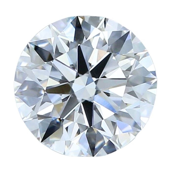 1 pcs Diamant  (Natur)  - 1.14 ct - Rund - E - VVS1 - Gemological Institute of America (GIA)