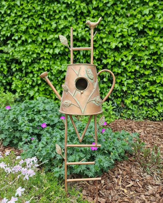 Statuette - BIrdhouse - Jern Metal