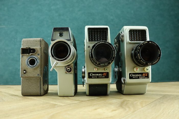 cinemax 8, 8IIIE, 8E and 8EE Filmkamera