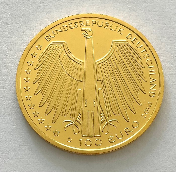 Tyskland. 100 Euro 2016 D "Unesco Regensburg"