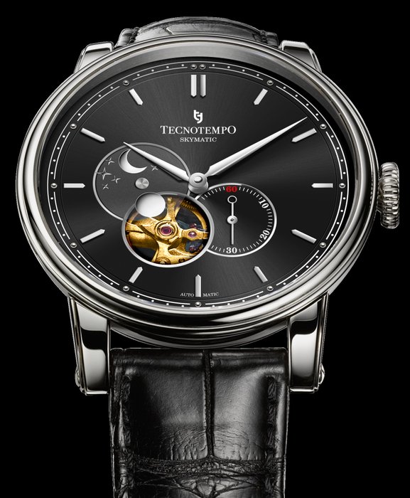 Tecnotempo - "Skymatic" - Black Dial - - TT.SKM.B - Mænd - 2011-nu