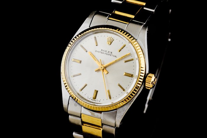 Rolex - Oyster Perpetual 31 Gold/Steel - Ingen mindstepris - 6751 - Unisex - 1970-1979