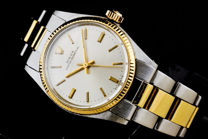 Rolex - Oyster Perpetual 31 Gold/Steel - Ingen mindstepris - 6751 - Unisex - 1970-1979