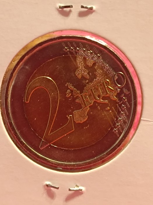 Spanien 2 Euro 2009 "10° anniv UEM" - variante di conio  (Ingen mindstepris)