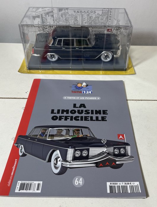 Moulinsart - Tintin - 1 - Les voitures de Tintin La limousine officielle