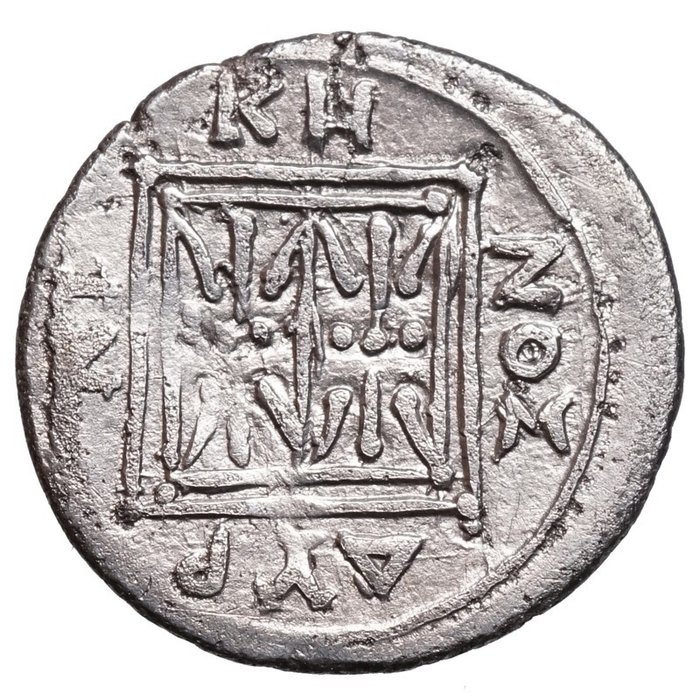 Illyrien, Dyrrhachium. Drachm (~250-200 BCE) Kuh mit Kalb  (Ingen mindstepris)