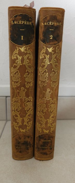 Desmarest / Cuvier / Travies - Histoire naturelle de Lacépède les Cétacés, les Quadrupèdes ovipares, les Serpents et les poissons - 1844