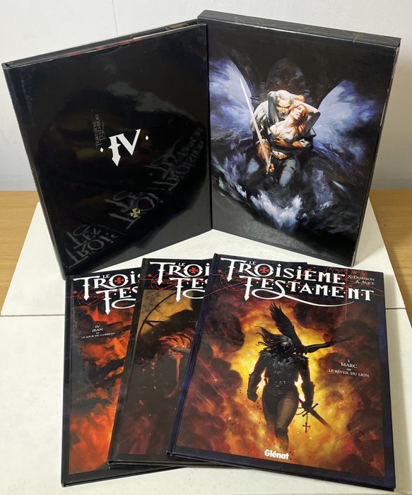 Le Troisième Testament T1 à T4 - Série complète - 5x C + coffret - EO/TL - 5 Album - 1997/2003