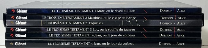 Le Troisième Testament T1 à T4 - Série complète - 5x C + coffret - EO/TL - 5 Album - 1997/2003