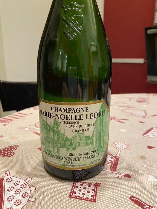 2014 Marie Noëlle Ledru, Blanc de Noirs "Cuvée du Goulté" - Champagne Extra Brut - 1 Flaske (0,75L)